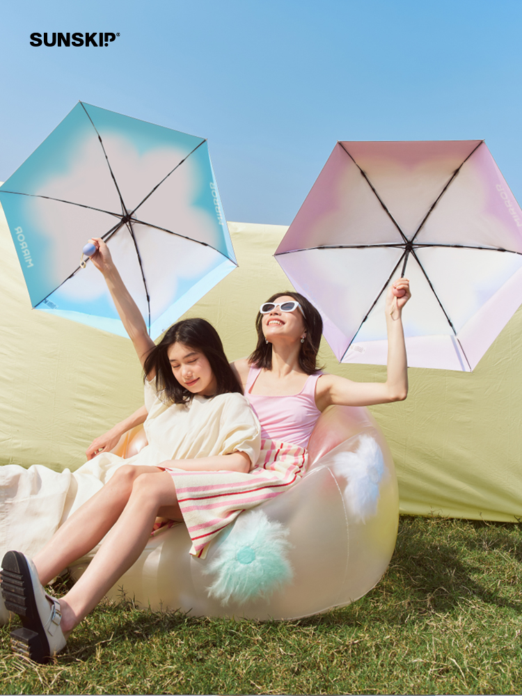 普通伞和黑胶伞防晒,防晒伞真的防晒吗