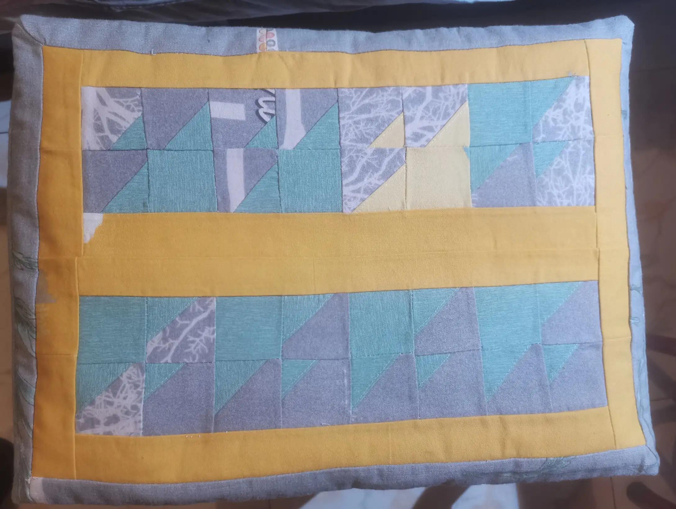 旧物做的坐垫,变废为宝做坐垫