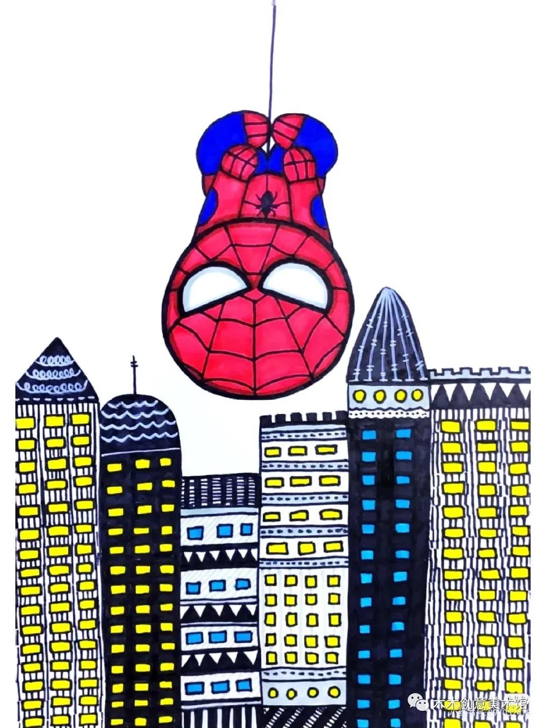 儿童创意绘画教程线条画,儿童创意美术绘画线条画