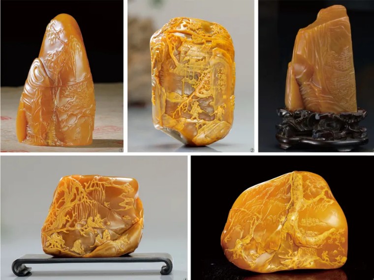 观念无间：层叠式构思下的田黄