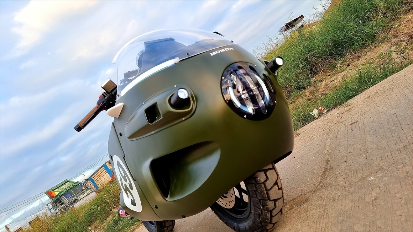 布玛19号摩托改装,龙珠19号摩托