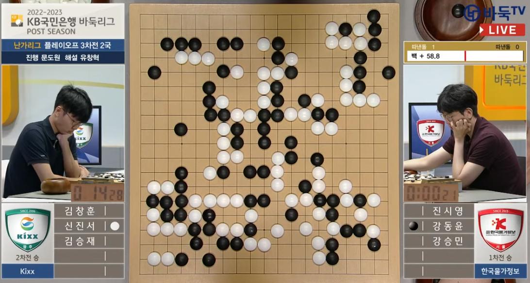 2023.6.11围棋赛事:申真谞率队挺进韩围甲总决赛,吴清源杯8强战罢