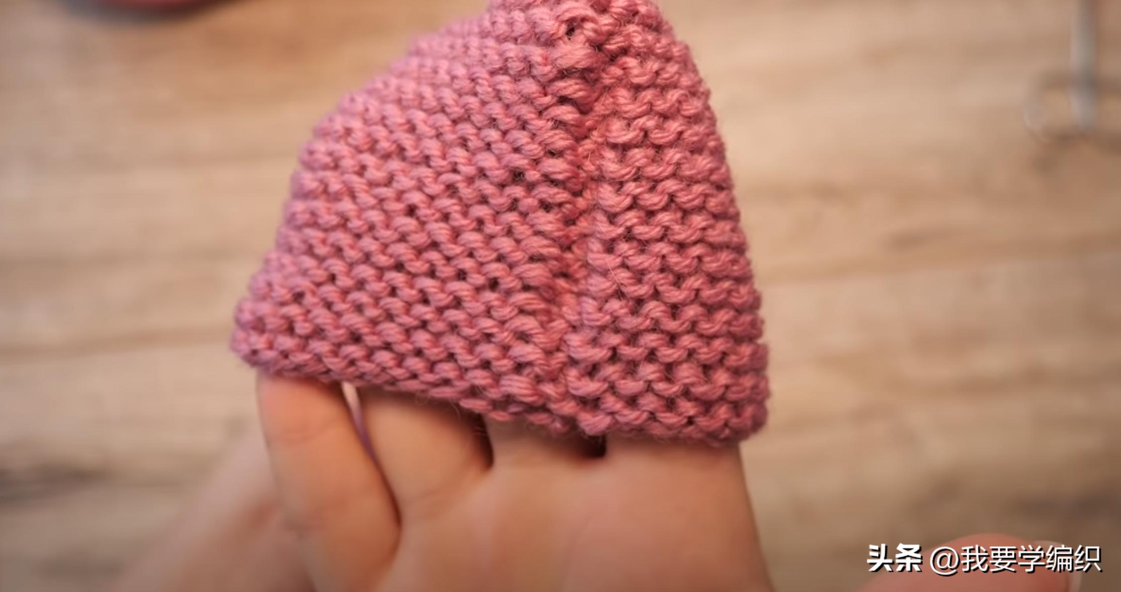 轻松编织一片式地板袜,最简单的一片式地板袜