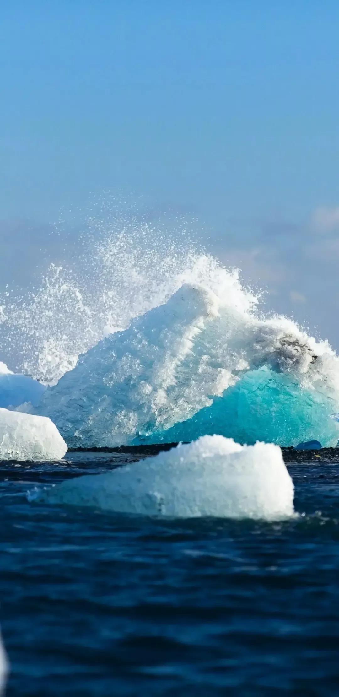 大海壁纸｜大海边，守候朝霞，聆听海浪的乐章
