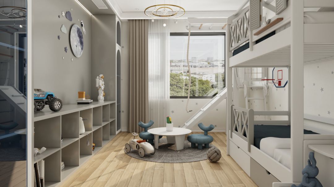 儿童房这样装有趣也实用,儿童房要这样装