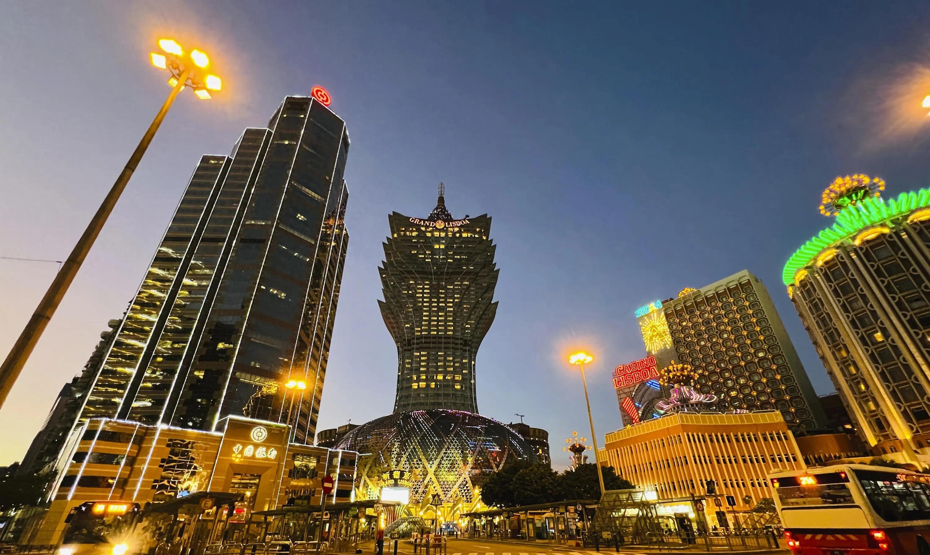 澳门最有名的三大酒店,澳门十大豪华酒店夜景