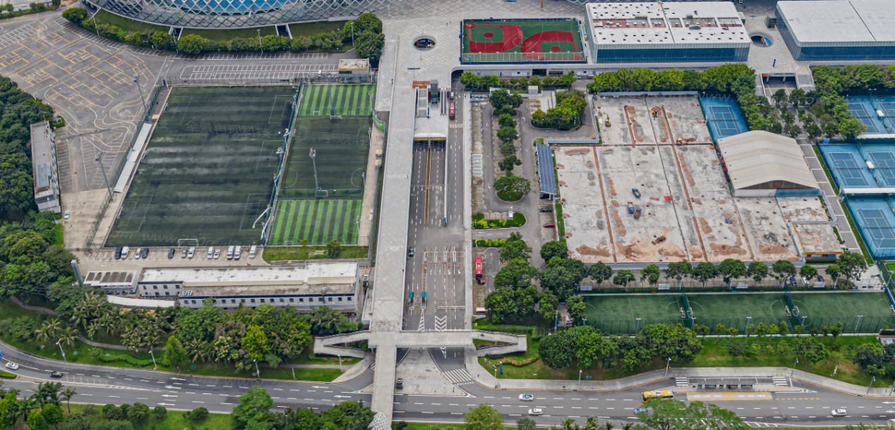 深圳湾体育中心最新图片,深圳湾体育中心鸟瞰图