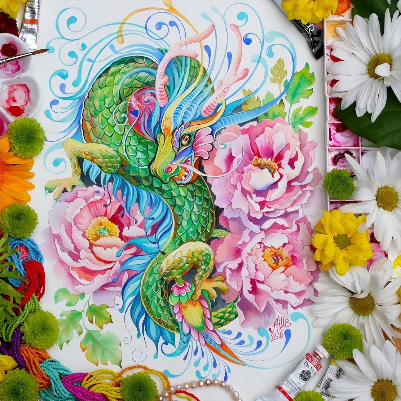 用色大胆的水彩作品,大神级水彩作品看完肯定不后悔