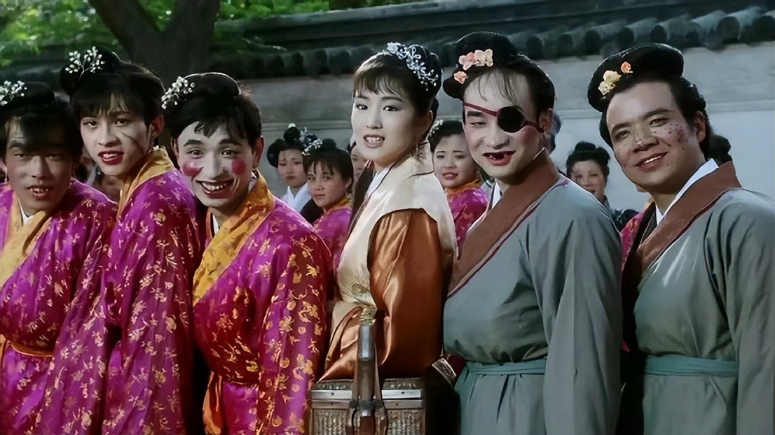 星爷版唐伯虎点秋香两张图,星爷唐伯虎点秋香谁能比我惨片段