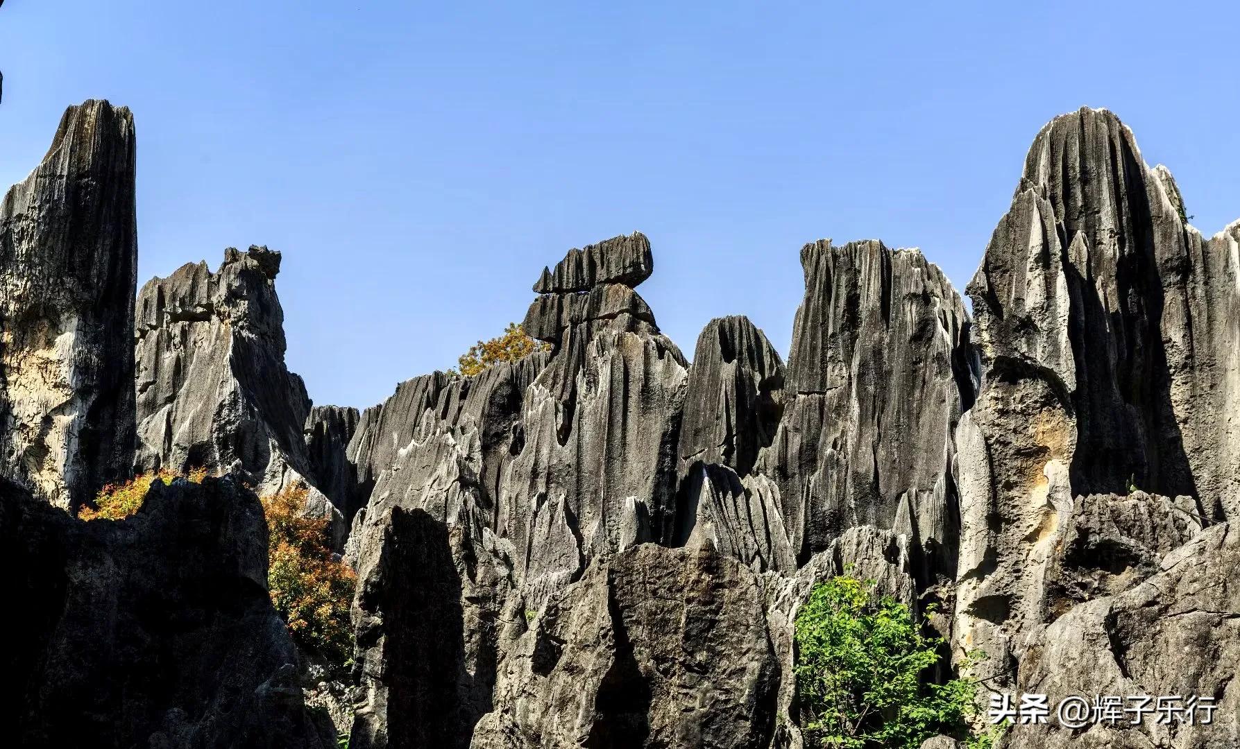 世界自然遗产云南石林,云南石林亿万年形成的地质奇观