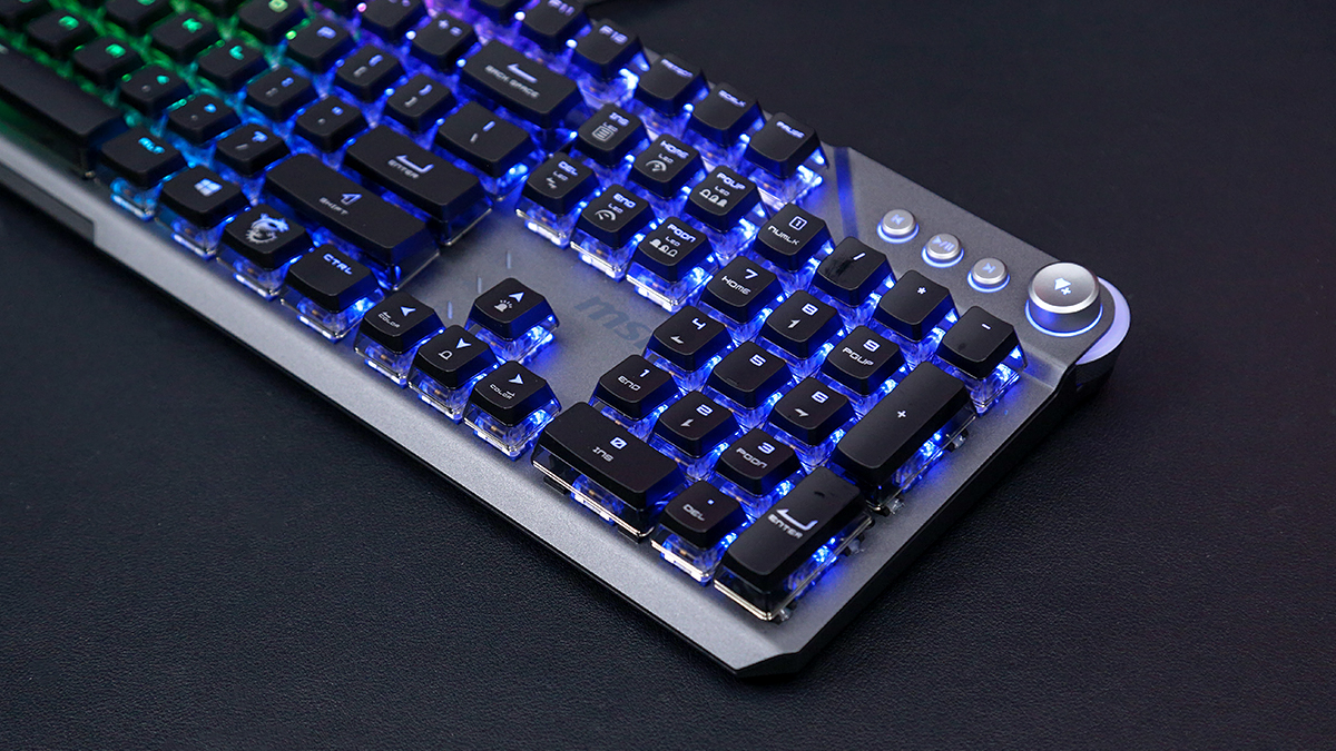 微星gk60机械键盘评测,微星vigorgk50游戏键盘