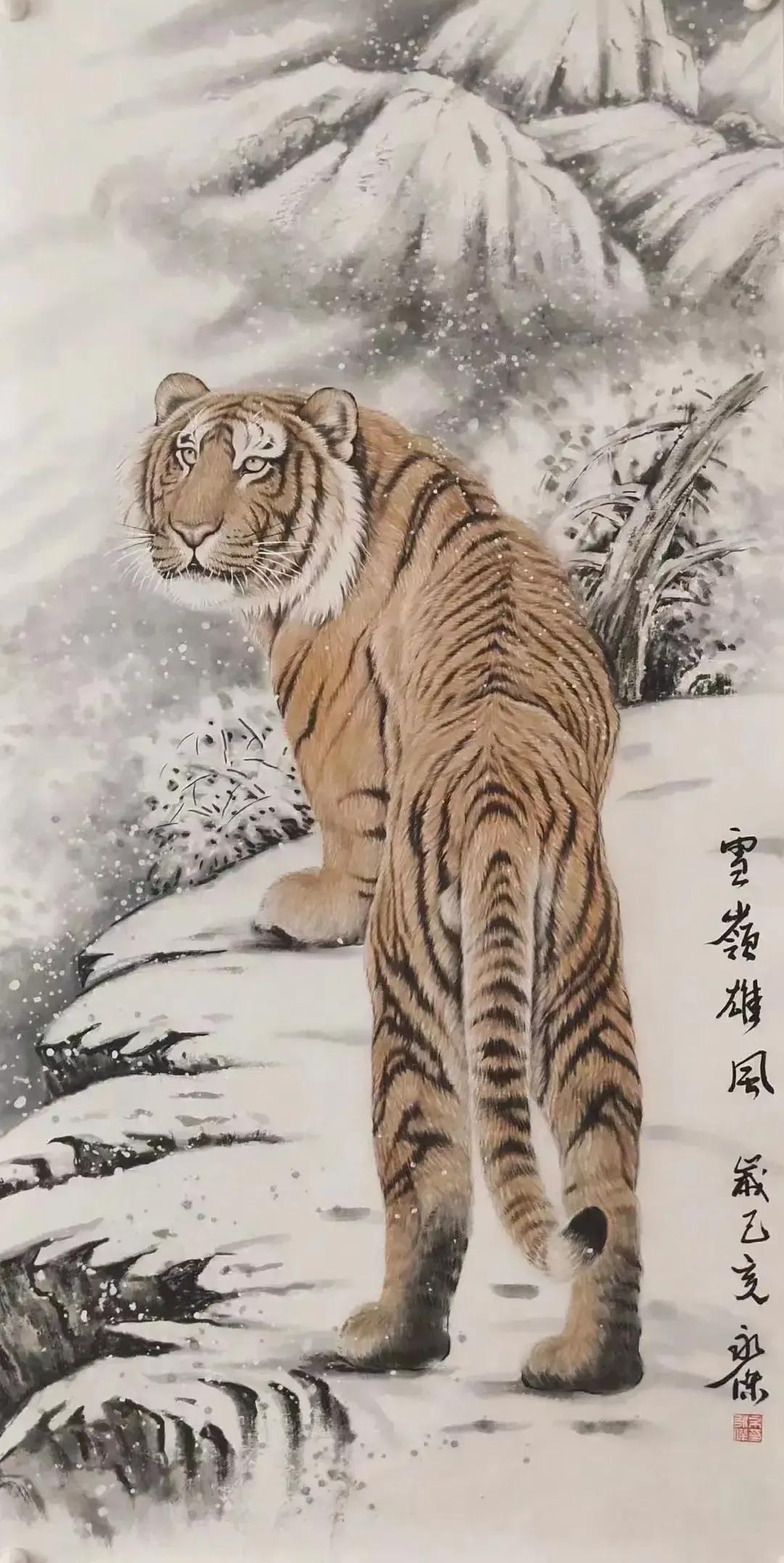 猛虎潜深山长啸自成风出自哪里,猛虎潜深山长啸自生风打一生肖