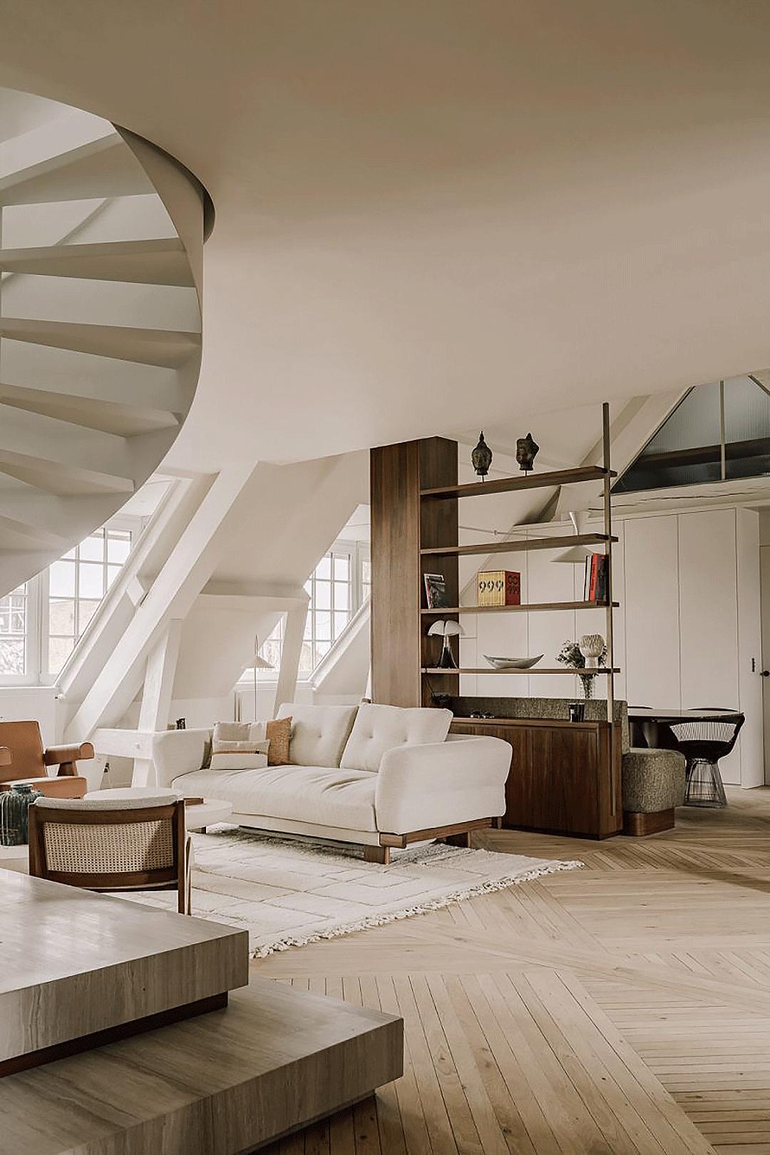 简约风loft公寓小而精致,loft公寓法式轻奢