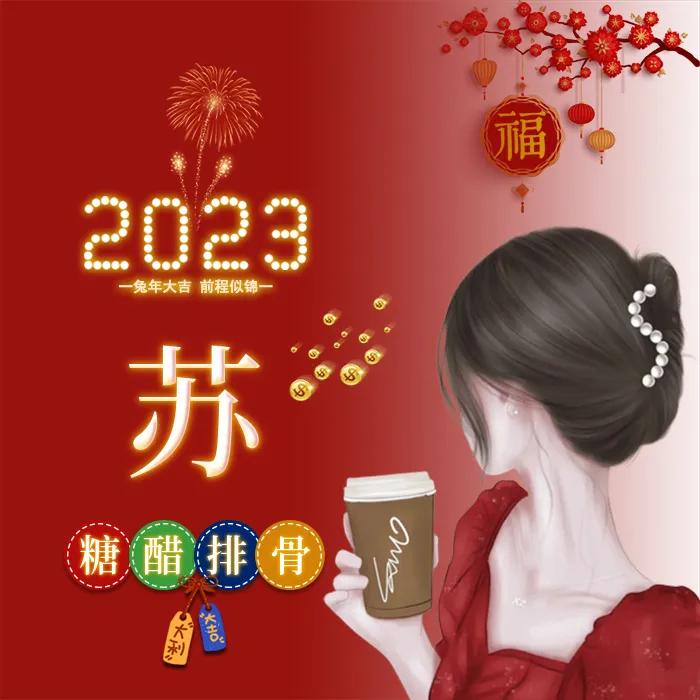 姓氏头像张女生专用喜庆点的,新年喜庆傅姓氏头像图片大全