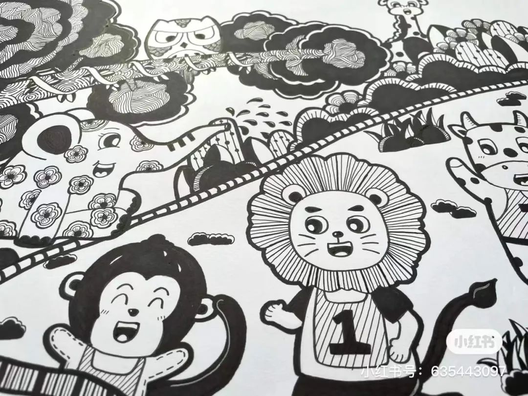 50张设计感十足的创意线描，随手画就能创造美，零基础也可以画