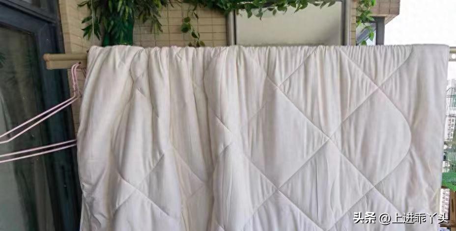 羽绒被长螨虫吗,羽绒被晾晒飞出的白色灰尘特别多