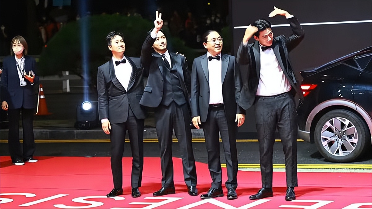 釜山电影节梁朝伟,釜山电影节刘德华和梁朝伟