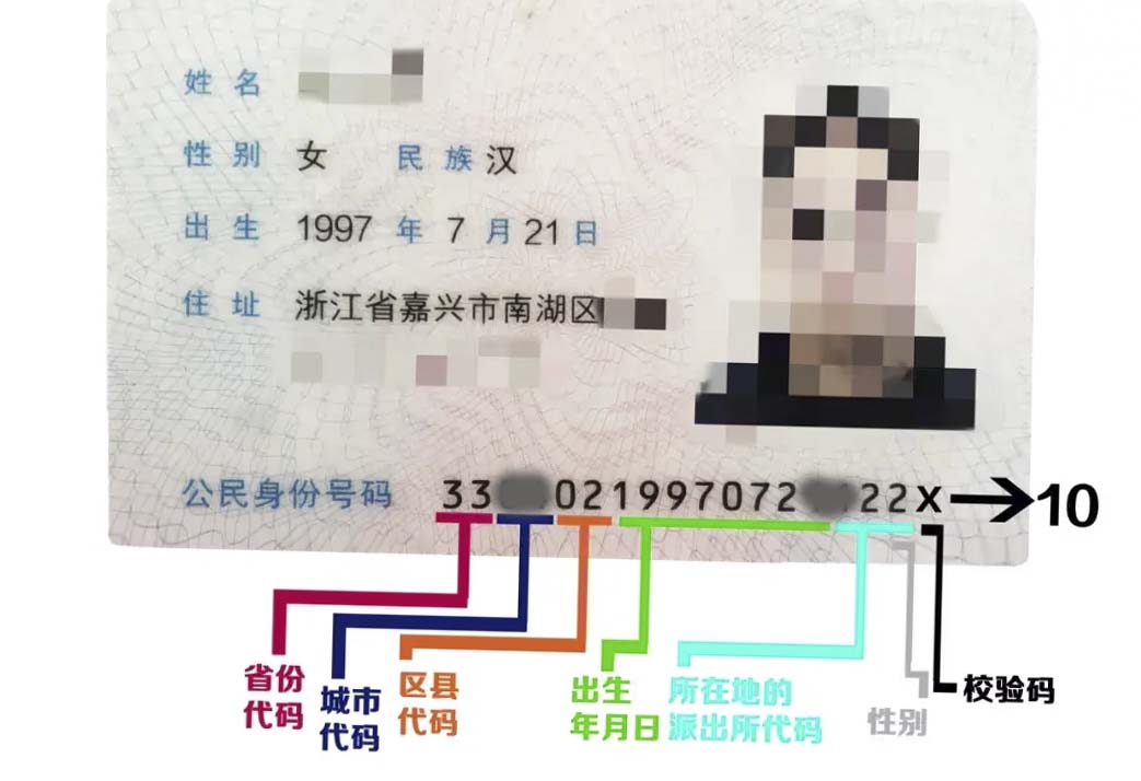 身份证尾数是x的怎么正确输入,身份证尾数有x的人有什么特殊