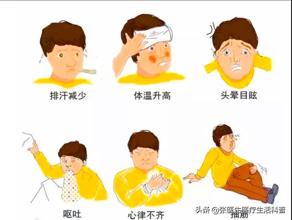 热夏高温易中暑,老年人高温中暑