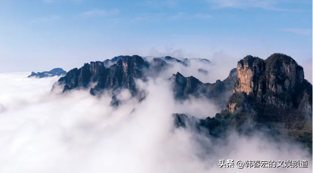 云赏美景,王莽岭美景