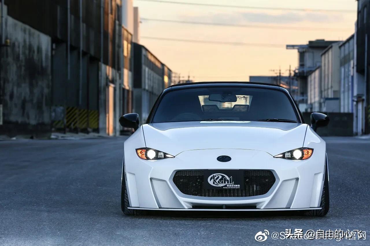 新款马自达mx-5改装黑武士,马自达mx5第三代改装大包围