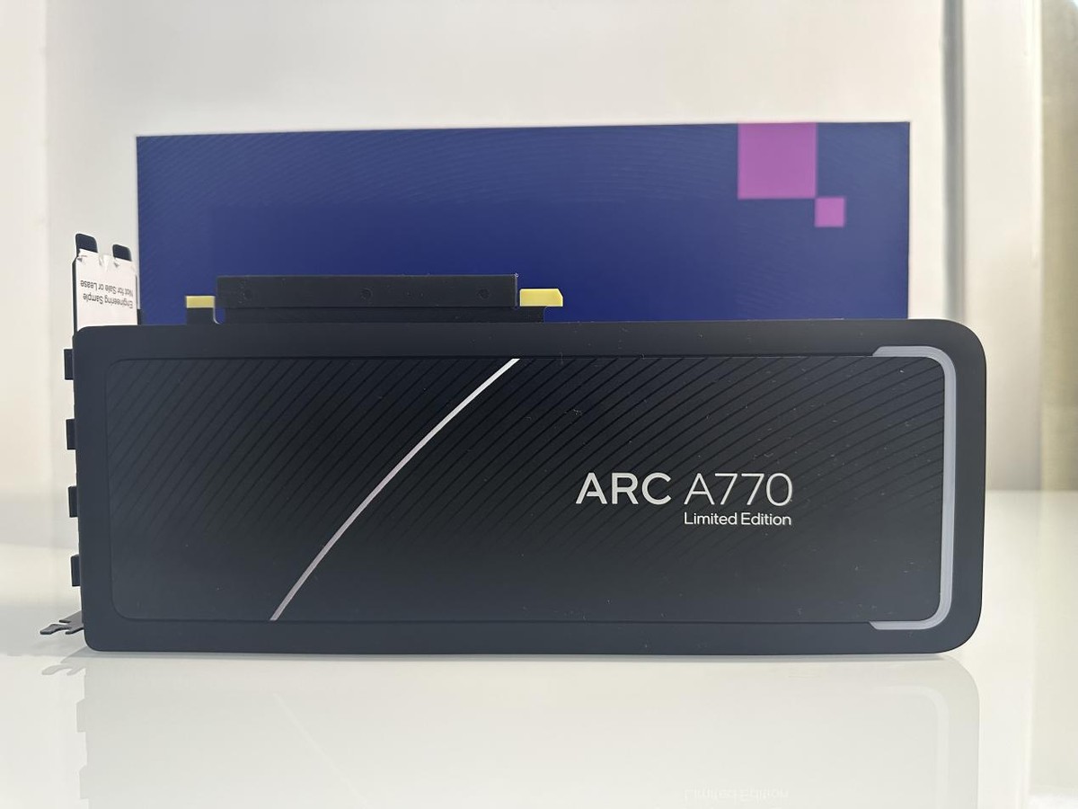 英特尔arca770测评,英特尔arca77016g非公版