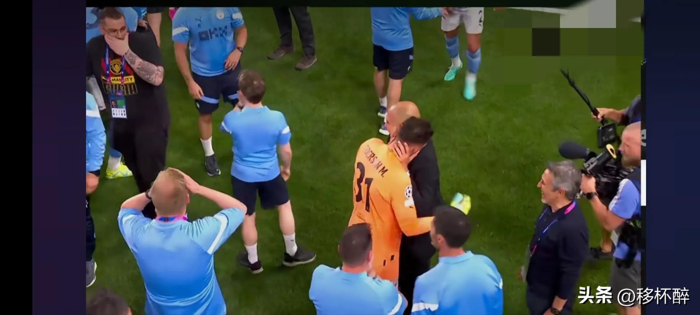 曼城完成三冠王,曼城vs皇马阿尔瓦雷斯瓜迪奥拉