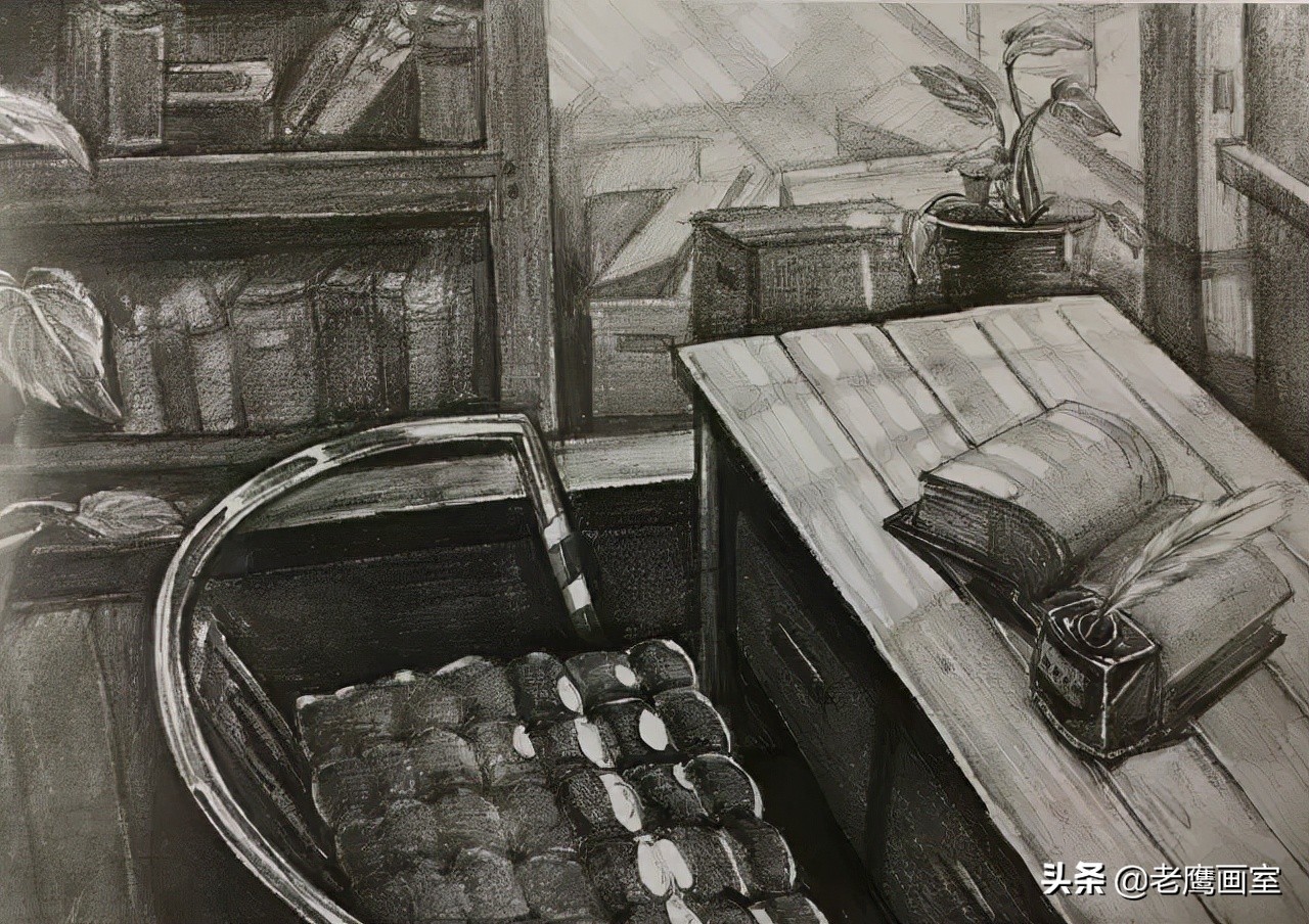 清华美院素描静物,清华美院2016年校考素描