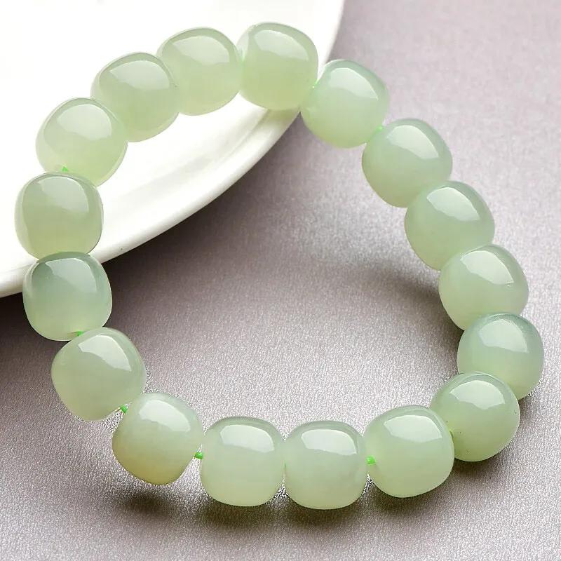 和田玉手串干涩如何保养,怎么保养和田玉手串