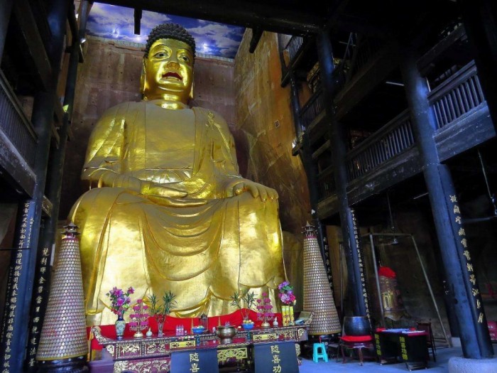 石门大佛门票,重庆大佛岩景区售票