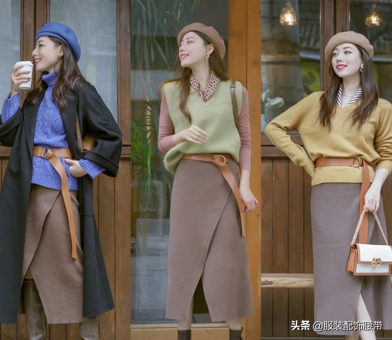 夏季连衣裙搭配腰带街拍,简单包臀连衣裙街拍穿搭