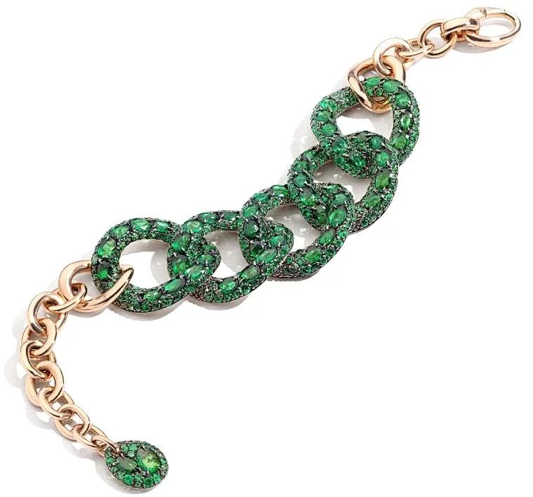 卡扎尼绿沙弗莱价格多少一克拉,沙弗莱卡扎尼绿项链