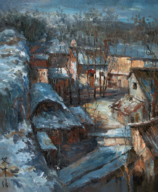 艾中信最著名的画,世界十大油画名家作品欣赏