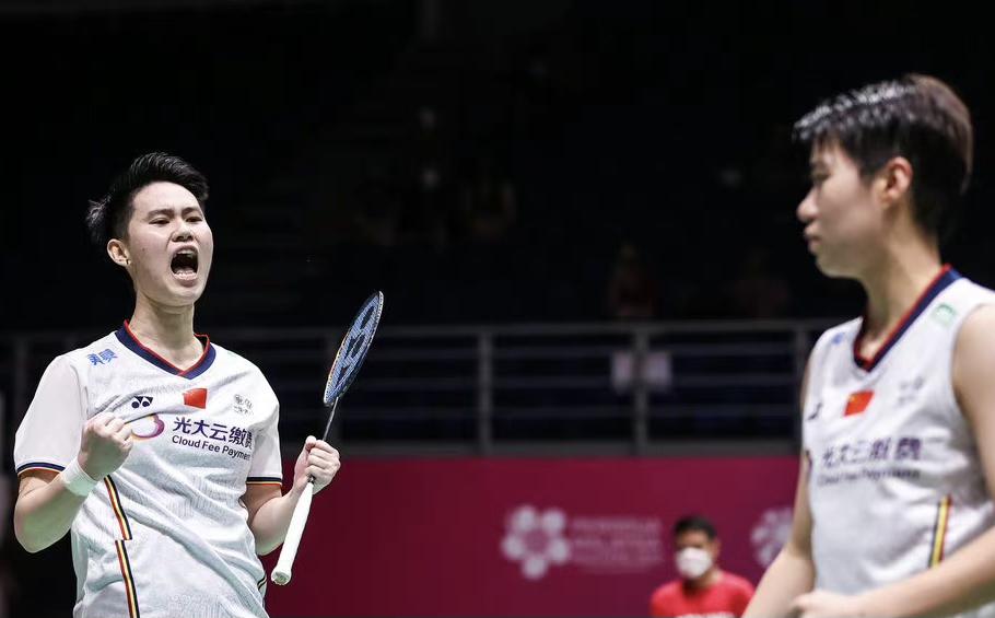 国羽女双世界冠军,亚运会国羽凡尘组合霸气复仇夺冠