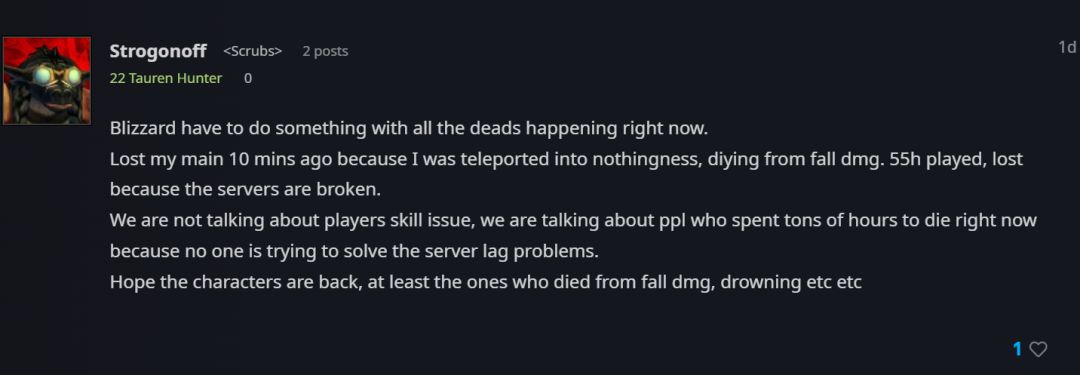 魔兽暴雪最新消息,魔兽玩家崩溃瞬间