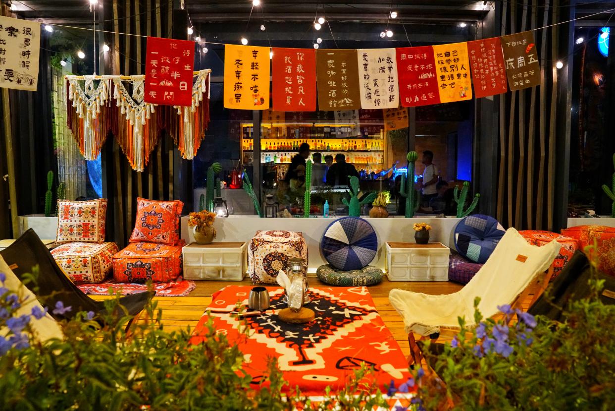 秋游记记录美好生活,宿州秋游露营吃火锅