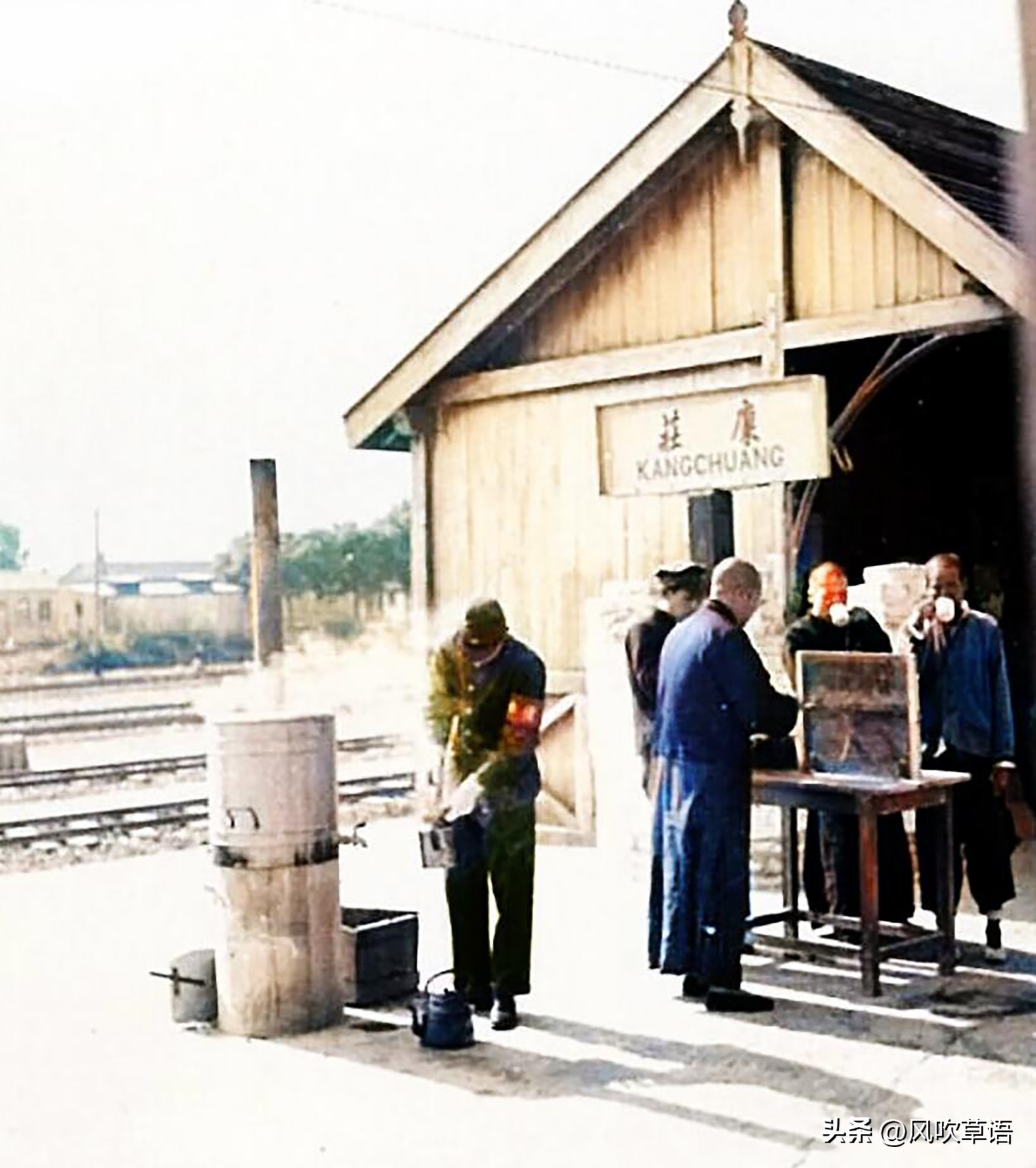 八路军攻克河北新城县的老照片,怀来县抗日八路军照片