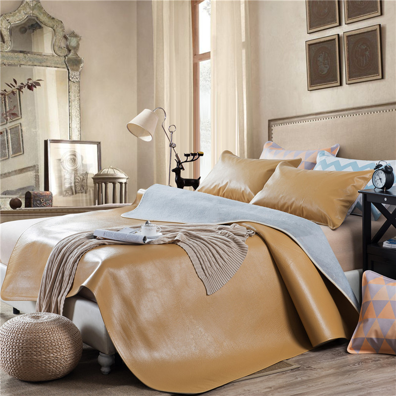 牛皮凉席的缺点会粘身,牛皮凉席容易发霉