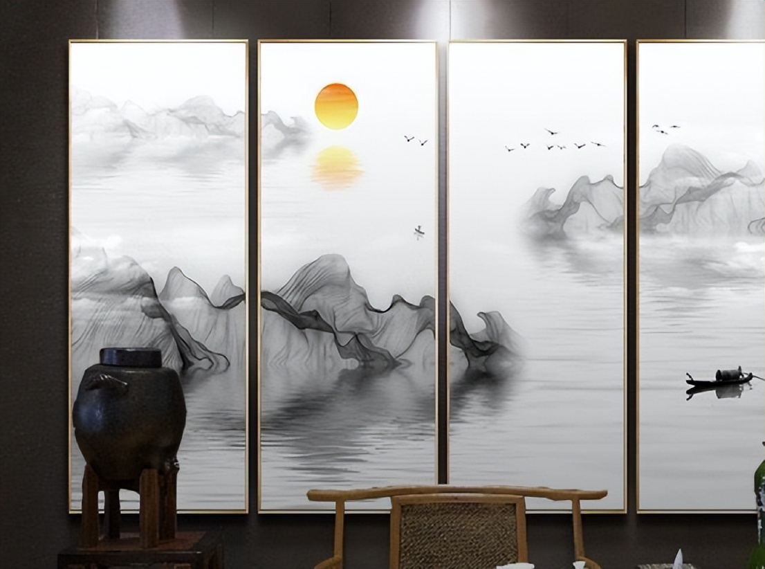 简约经典的家具选择兼具视觉美感,原木新中式极简轻奢风格家具