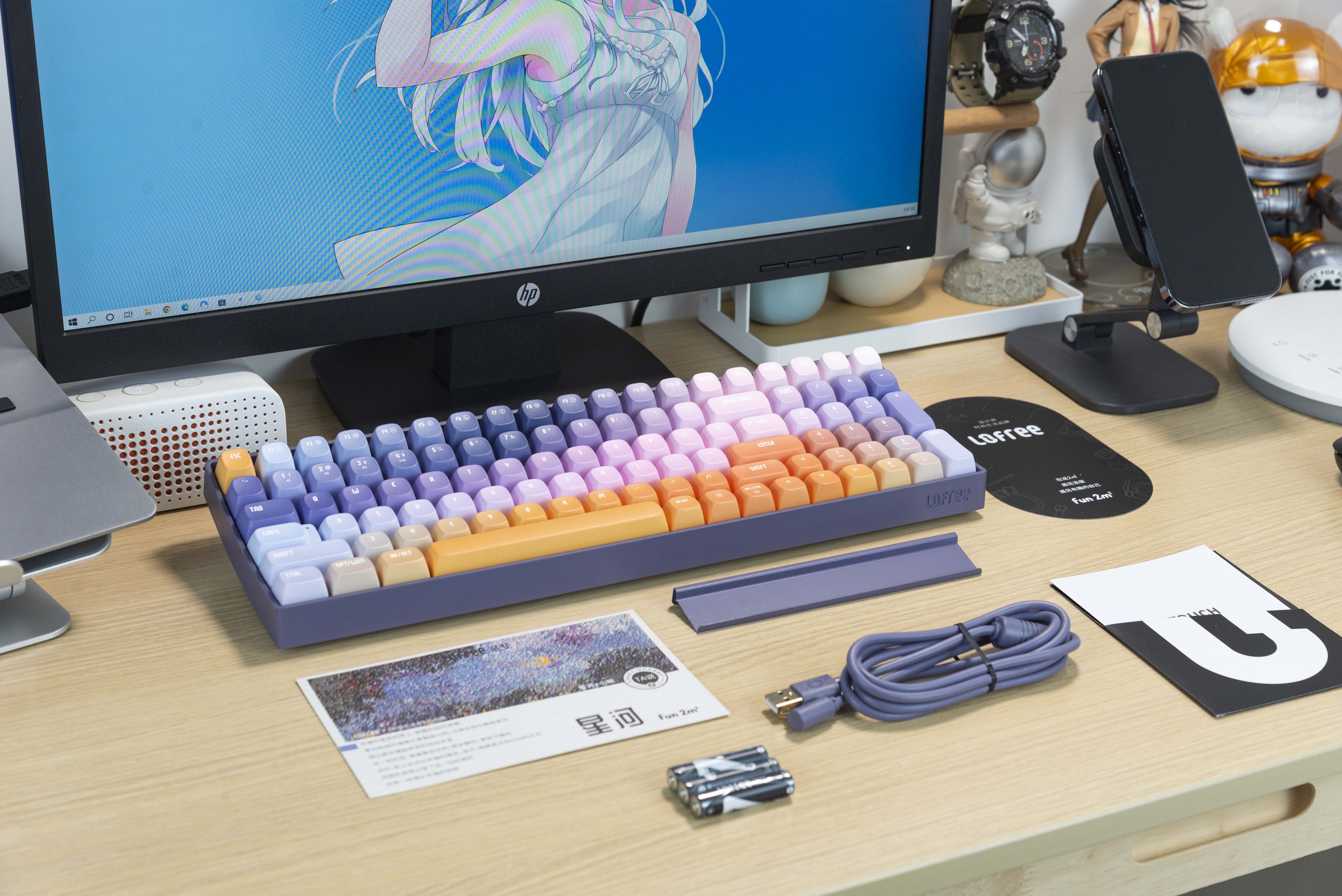 一款为办公场景量身定制的键盘，洛斐小翘星河机械键盘