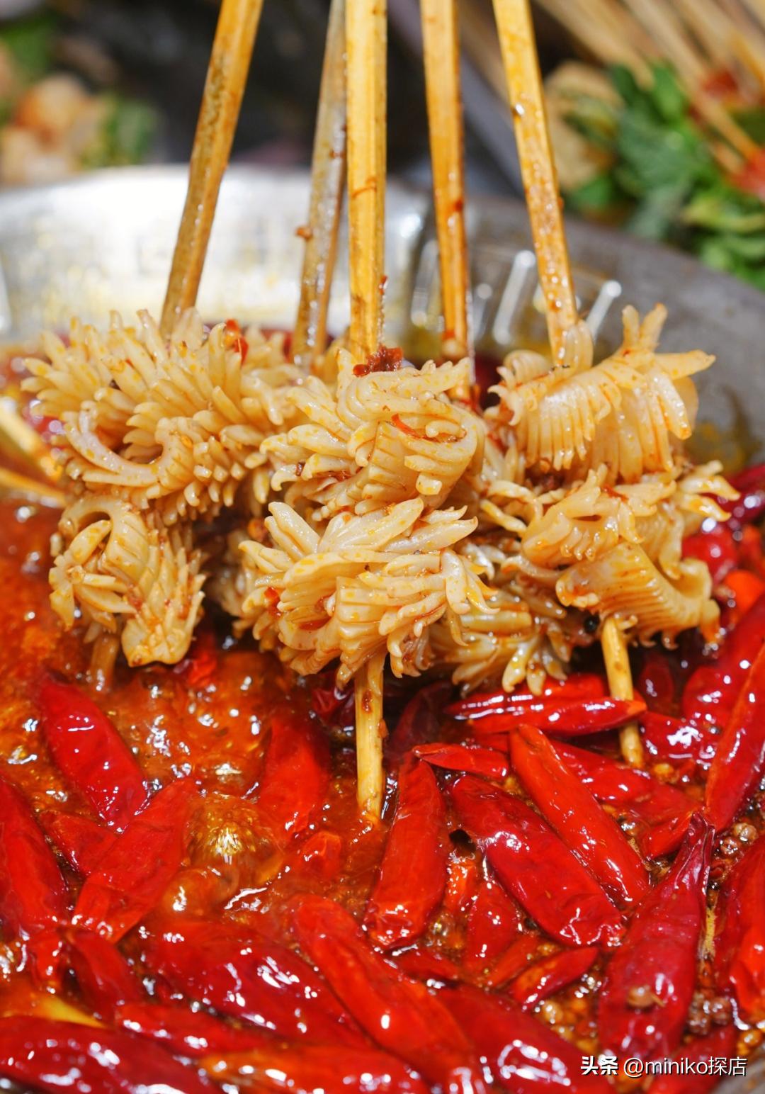 全成都最好吃最火的串串,成都红牌老字号网红串串