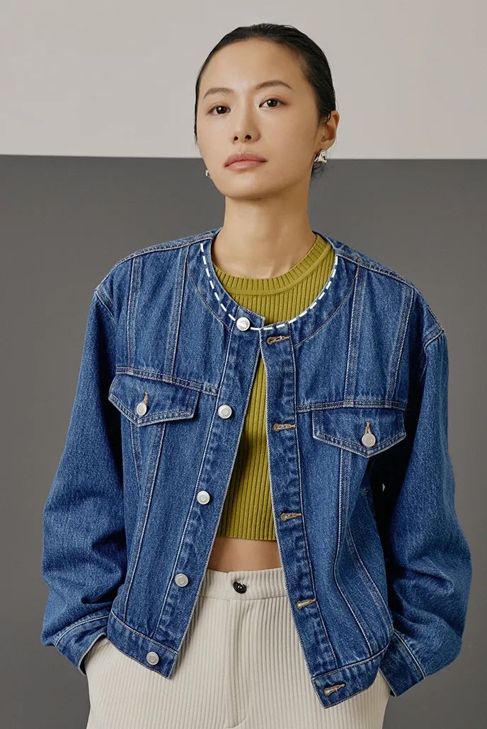 牛仔外套适合春天穿吗,春天必备牛仔外套