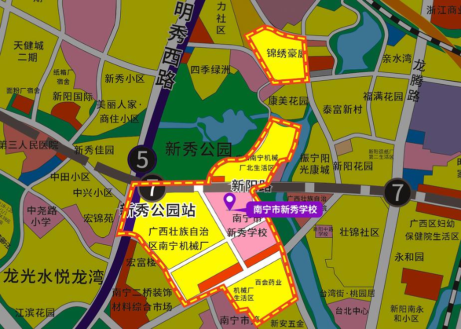 西乡塘区小学地段划分,2021西乡塘区小学划分