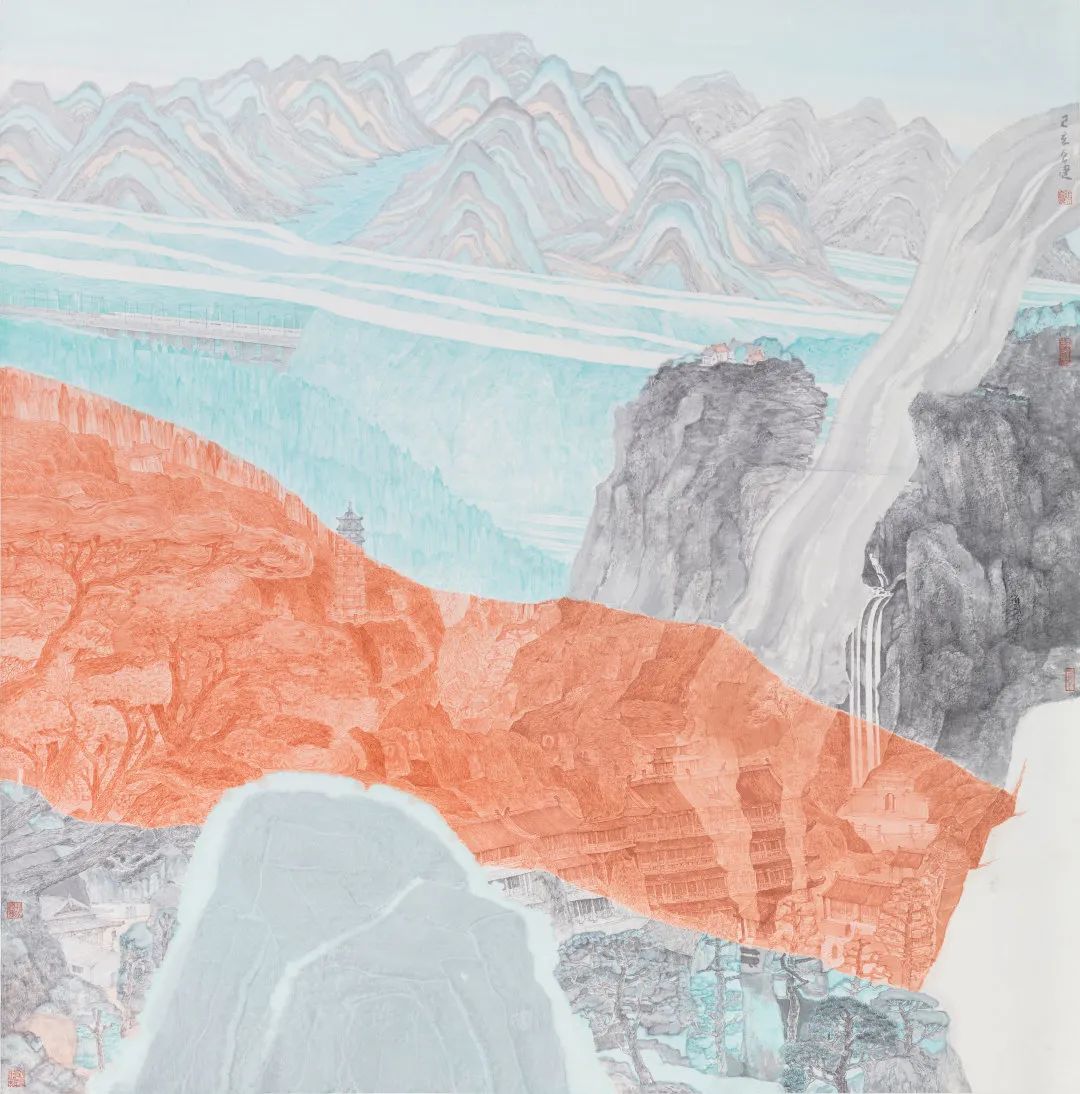 新时代中国画学术邀请展启幕,新时代中国画学术邀请展