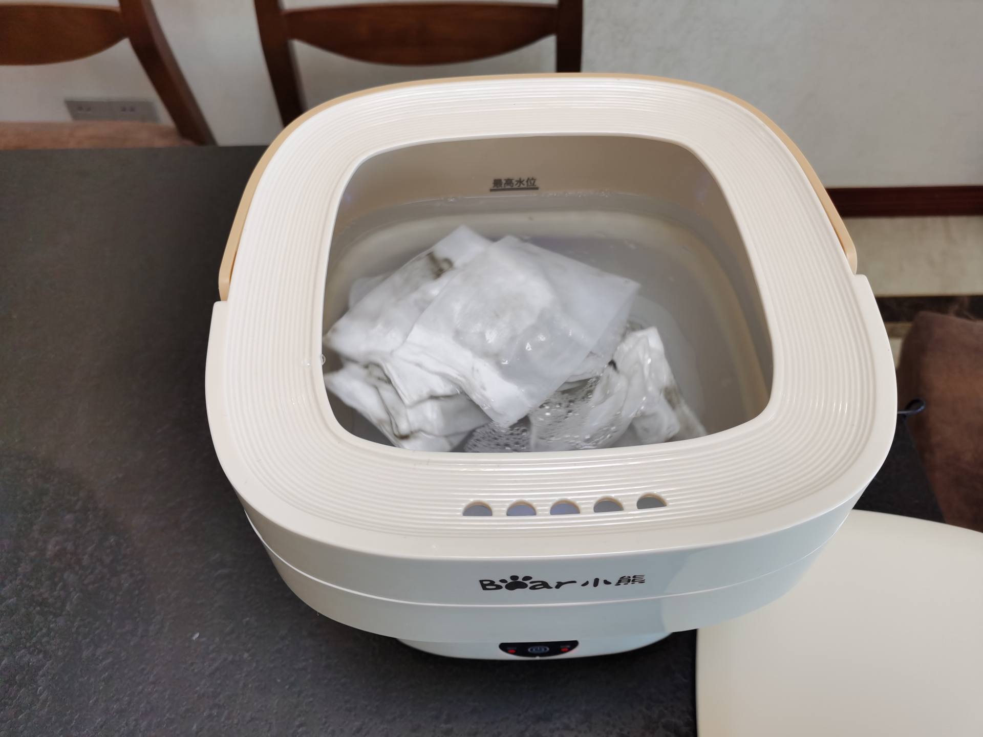 善思大宇小熊折叠洗衣机评测,小熊折叠洗衣机评价