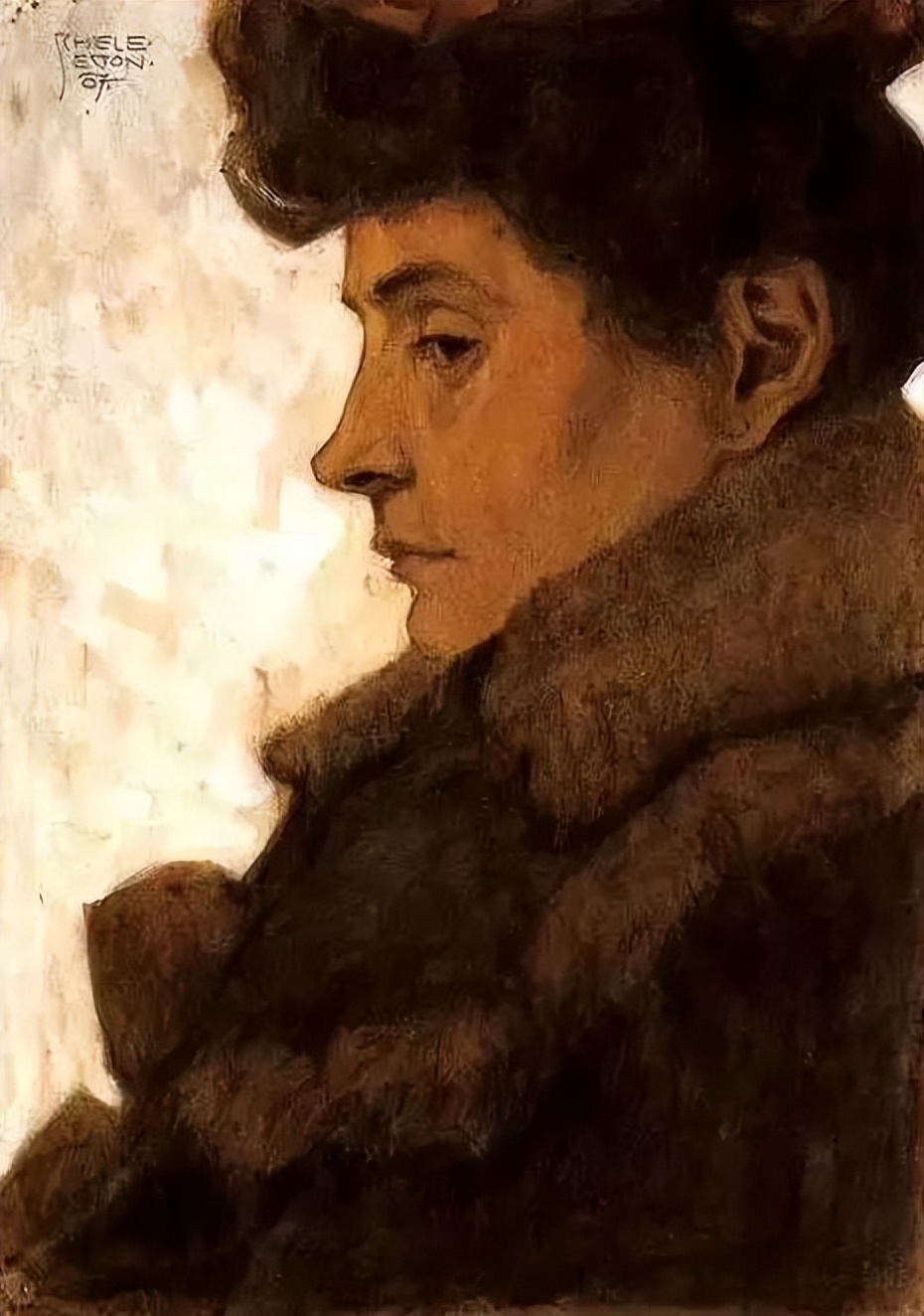 关于母亲的绘画大师,母亲节大师画中的母亲