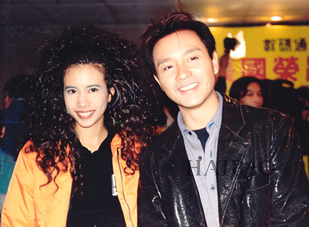 张国荣和30位女星合影,张国荣和各大女星的合照