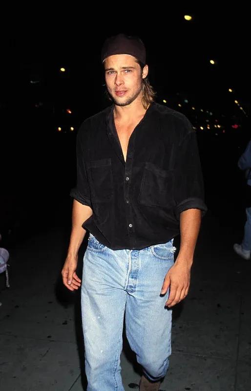 皮特布拉德年轻时候照片,布拉德皮特与安吉丽娜朱莉照片