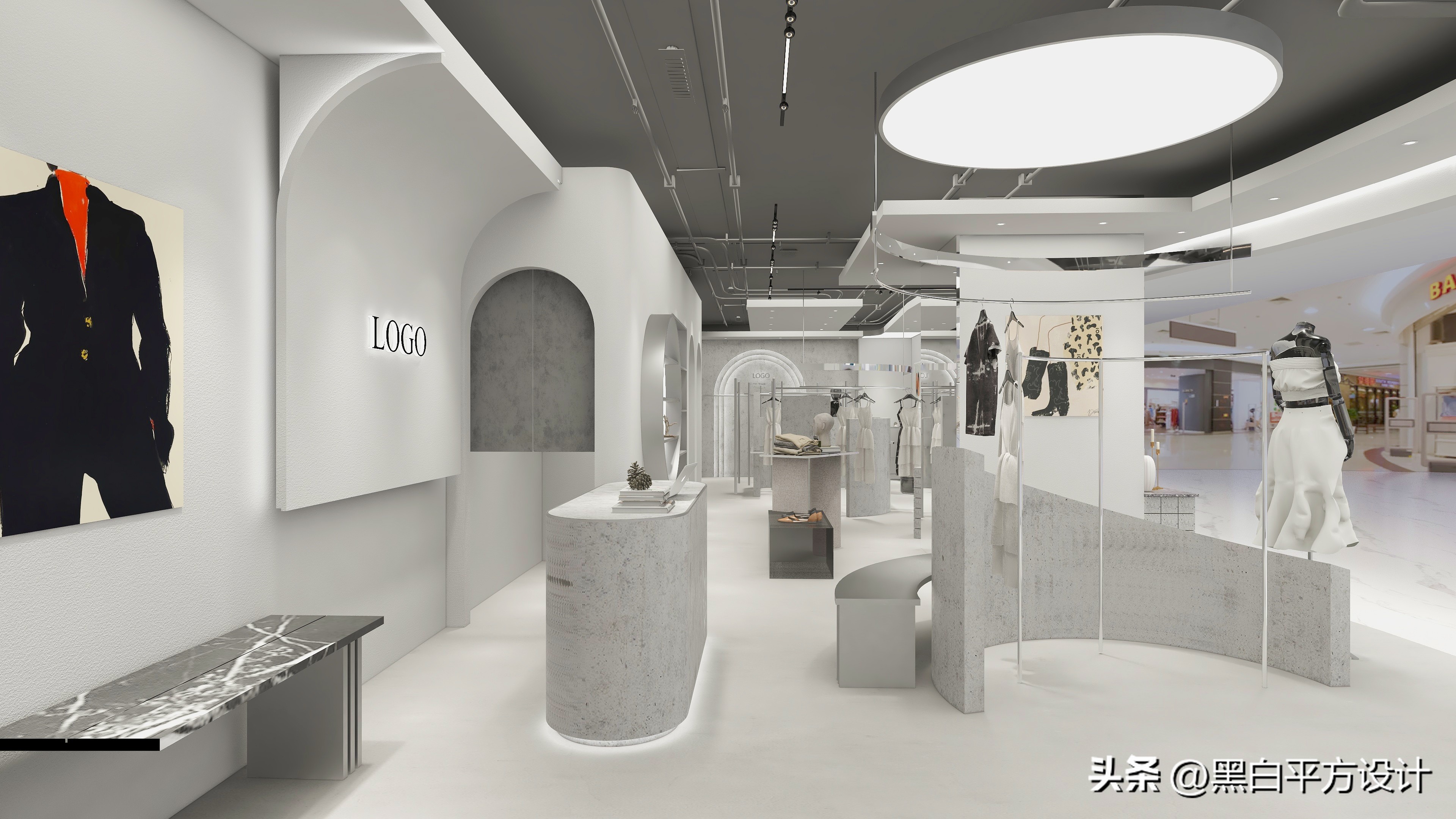 小众设计潮品工厂店,工业风买手店空间设计