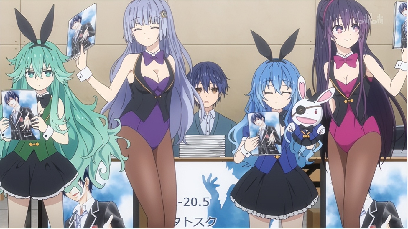 约战四：全员兔女郎营业竟为了卖本子？二亚反转竟沦为后宫吉祥物